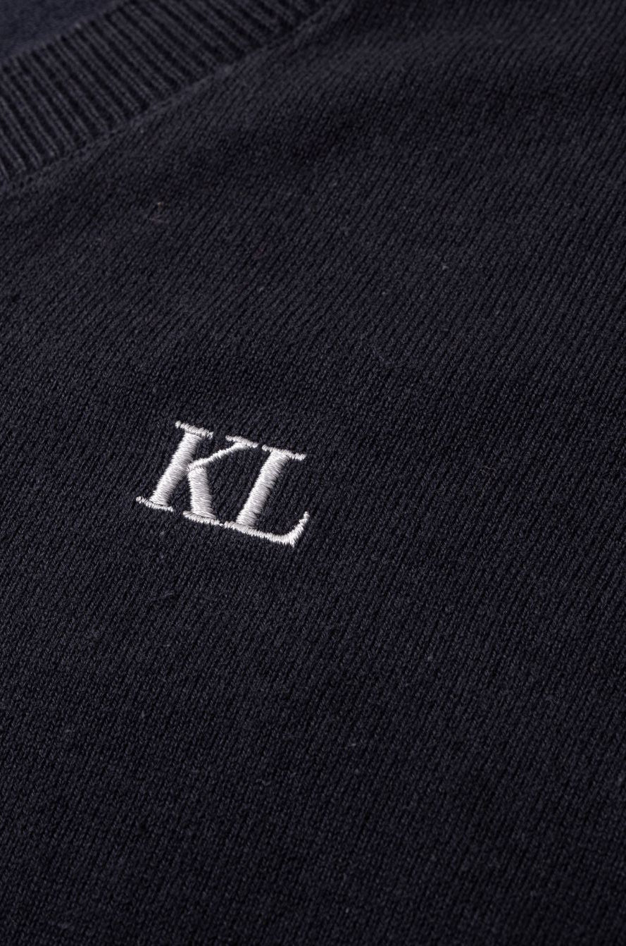 Kingsland Pullover Classic V-Neck Navy