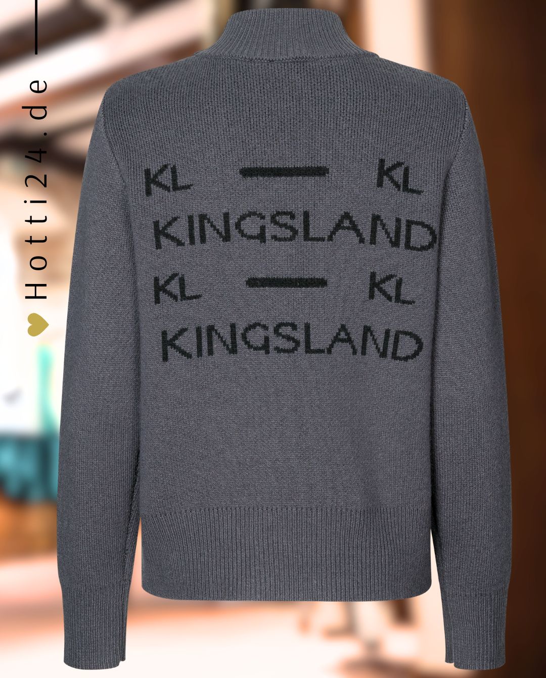 KINGSLAND »Pullover KLVillut Grey Forged Iron