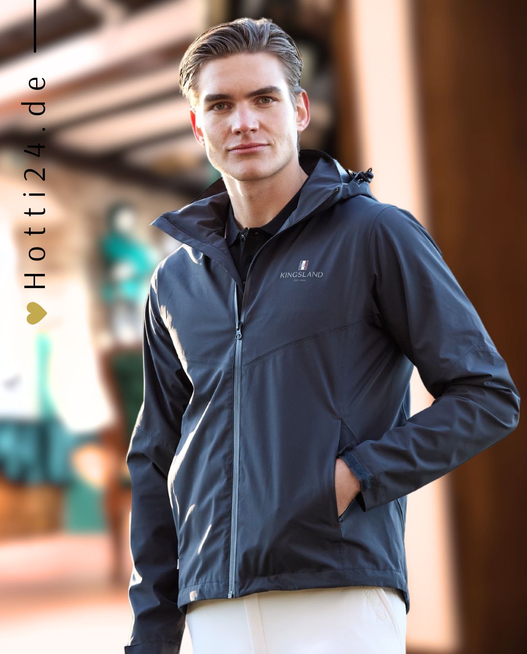 KINGSLAND »Regenjacke Classic Navy