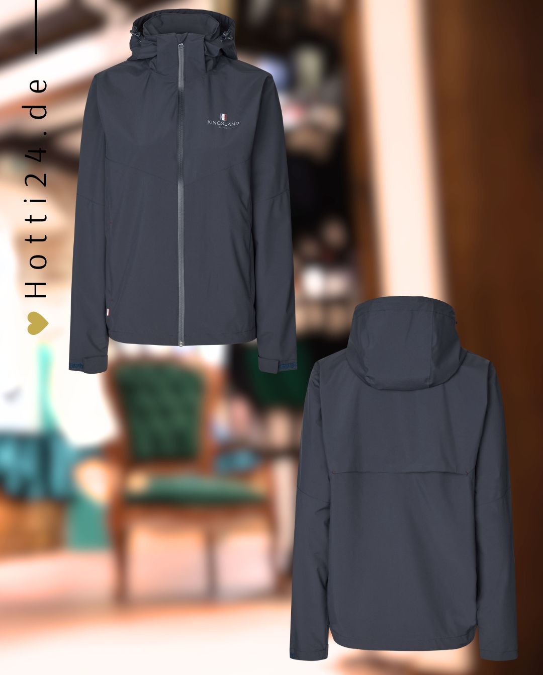 KINGSLAND »Regenjacke Classic Navy