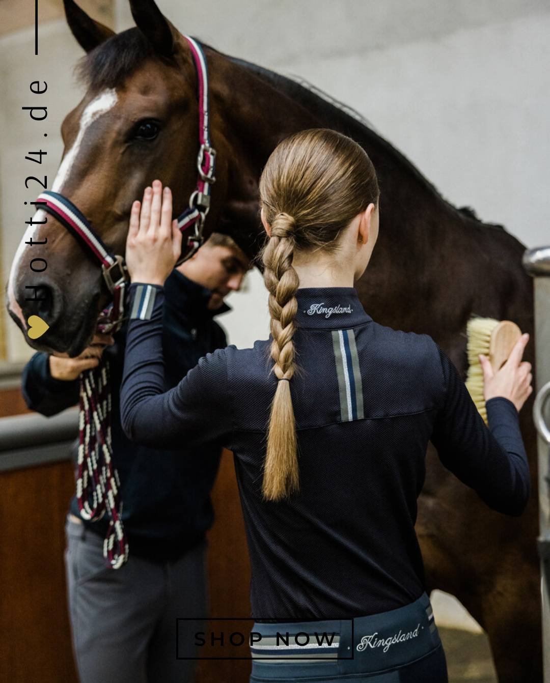 Damen Reitleggings "Kattie FullGrip" von KINGSLAND. Diese Reitleggings sind in der Farbe Blau erhältlich und tragen die Artikelnummer 2330246247-6020. Die "Kattie FullGrip" Damen Reitleggings wurden speziell entwickelt, um Komfort und Halt im Sattel zu bieten. Sie können diese Damen Reitleggings auf der Website www.hotti24.de erwerben