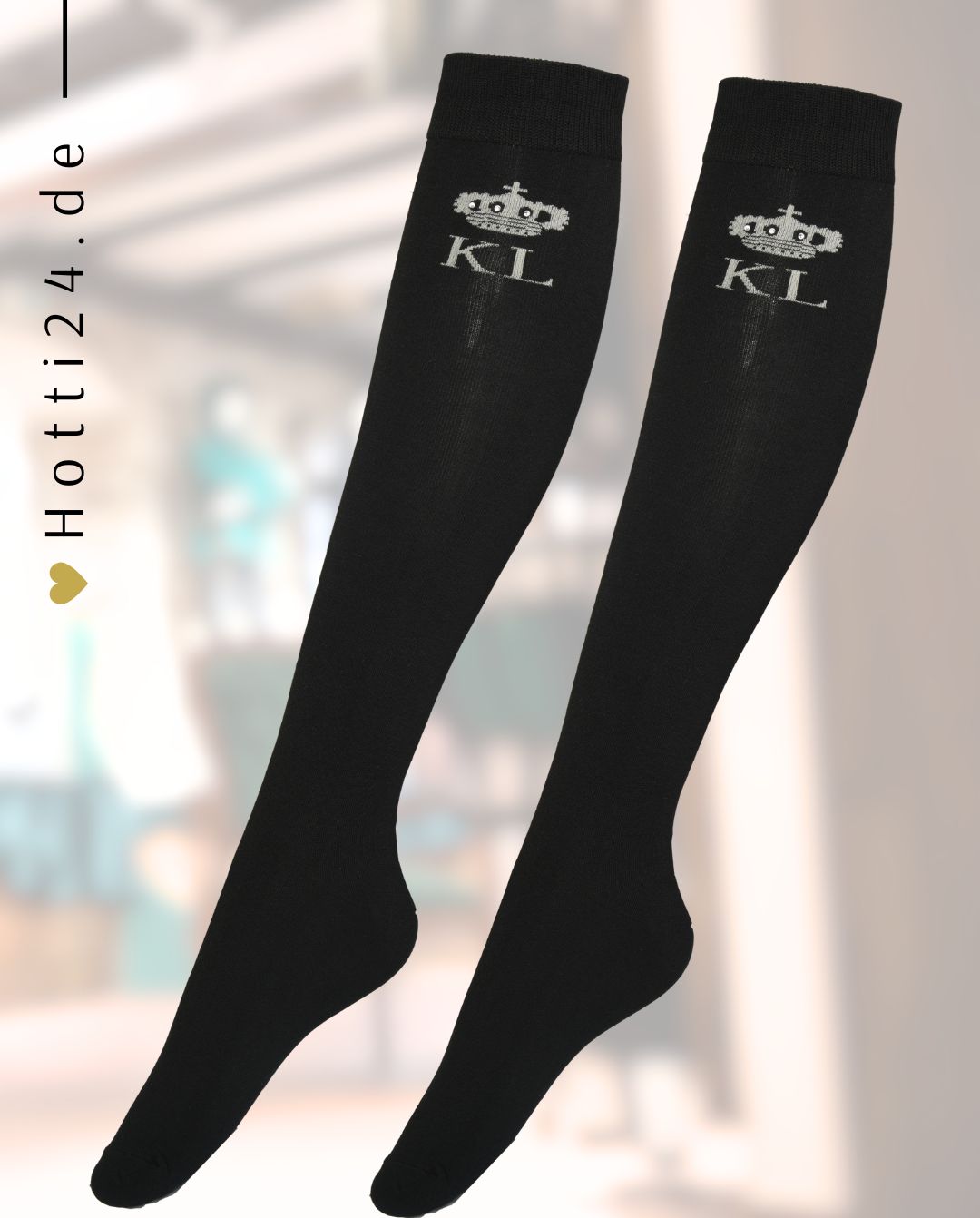 KL »Reitsocken Coolmax KLDella Black