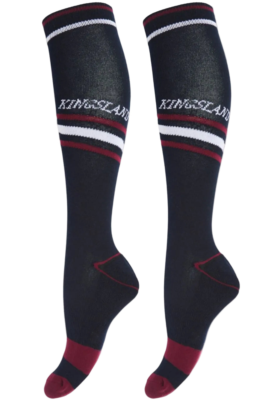 KINGSLAND »Riding Socks Coolmax KLSwann Navy