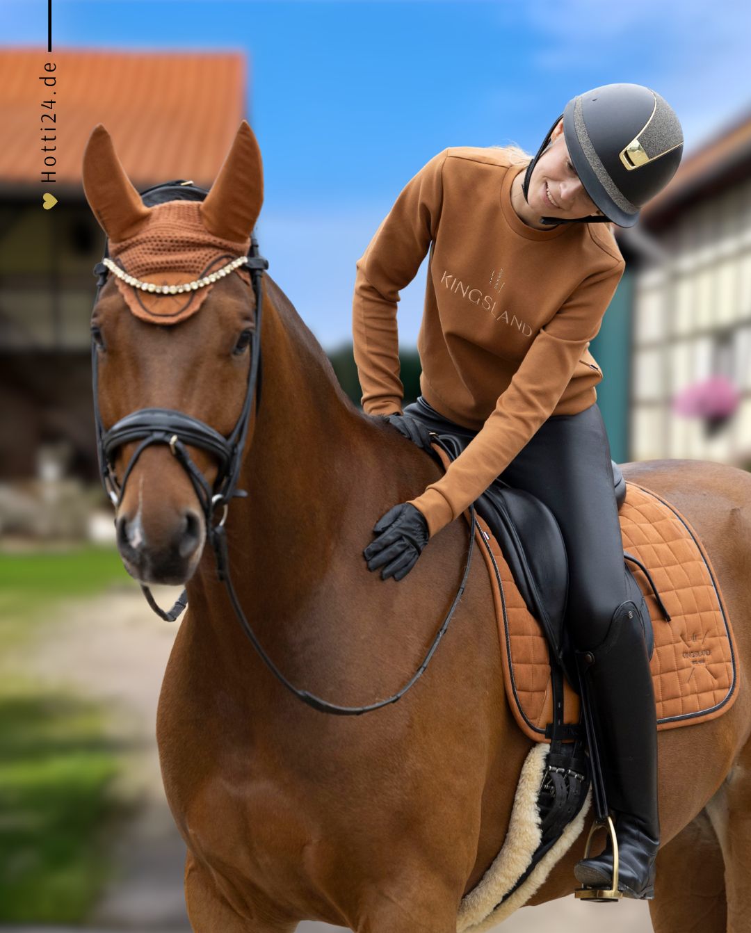 KINGSLAND »Jumping Saddle Pad KLMona Argan Oil