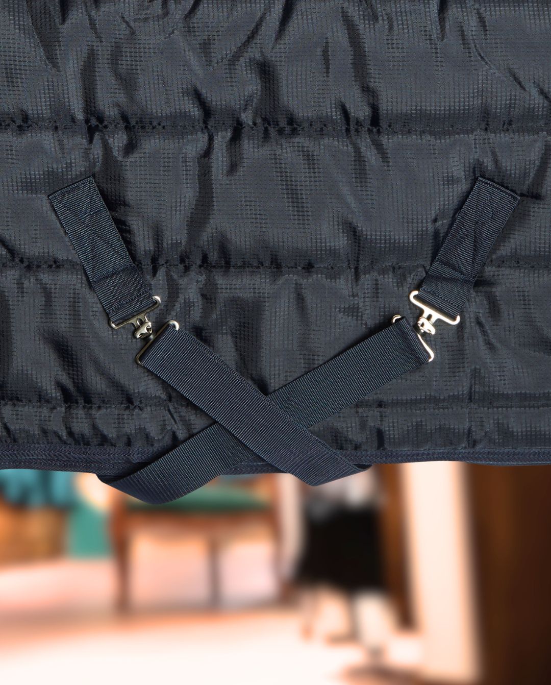 KINGSLAND »Stalldecke mit Halsteil 500g Navy