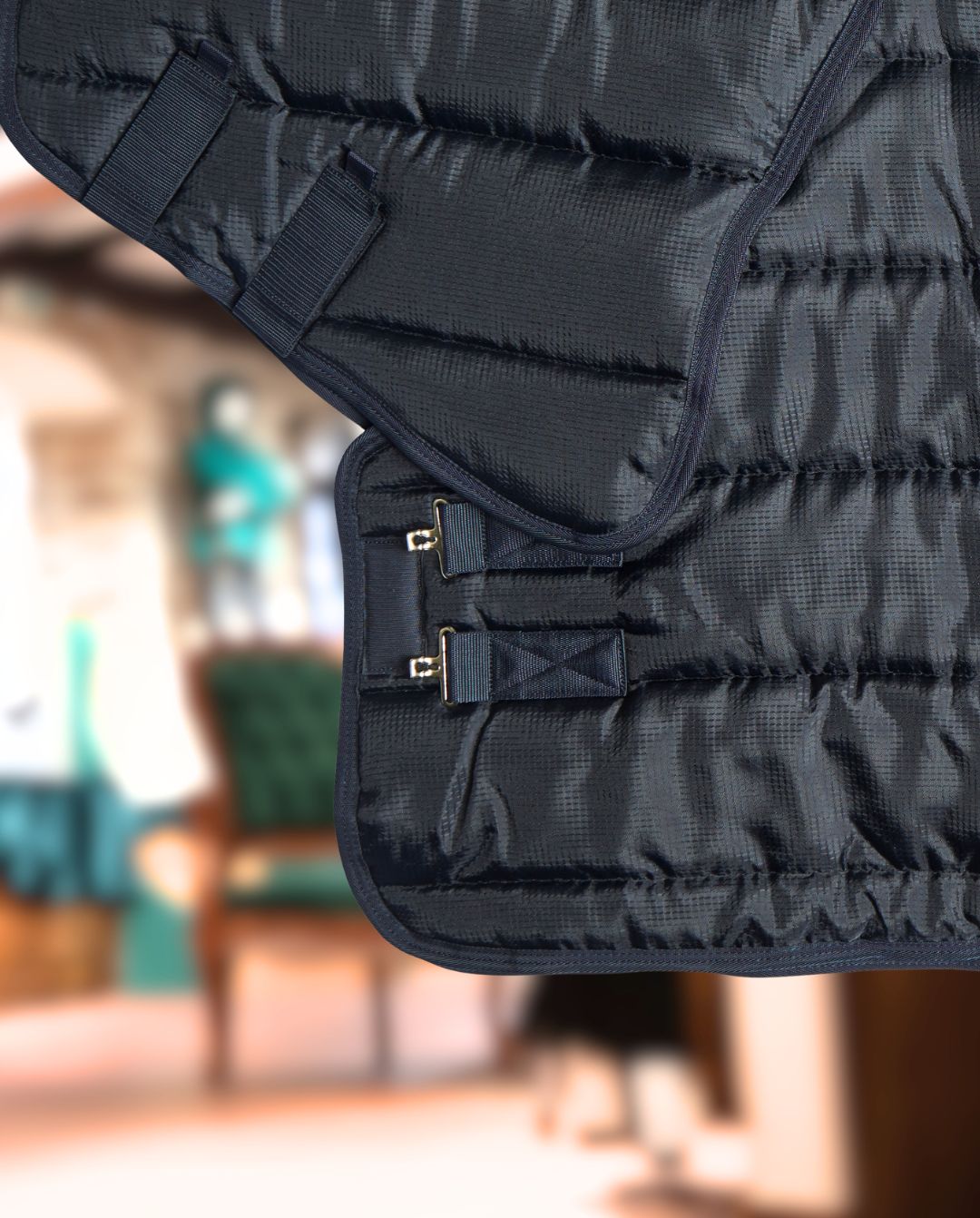 KINGSLAND »Stalldecke mit Halsteil 500g Navy