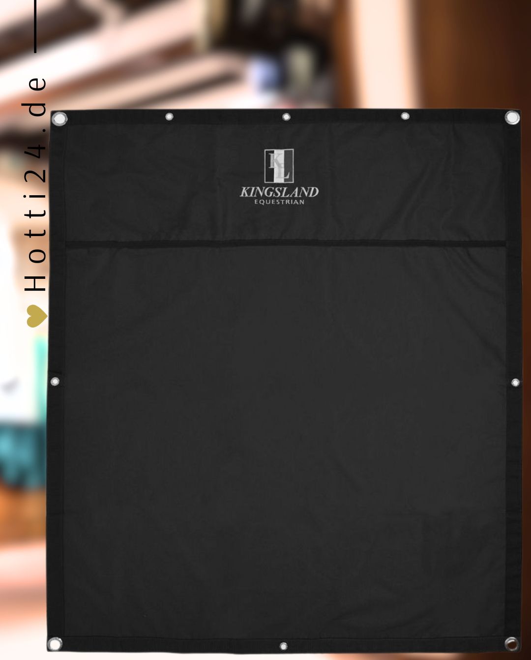 Kingsland »Boxenvorhang Classic 175 x 145 Black