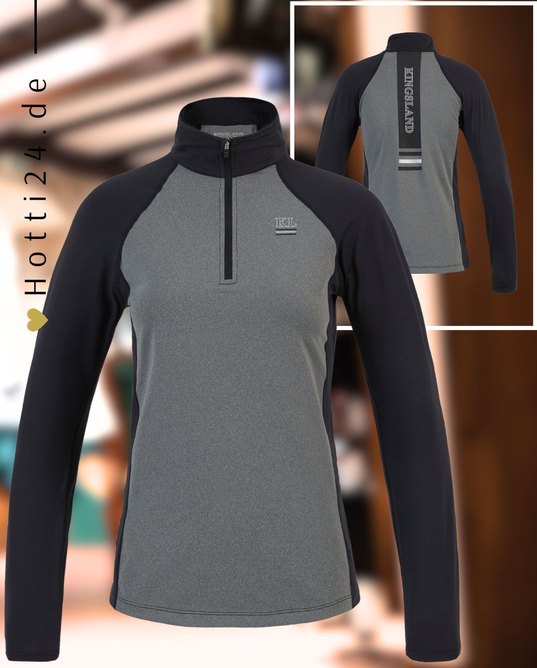 KINGSLAND »Trainingsshirt KlErin Grey
