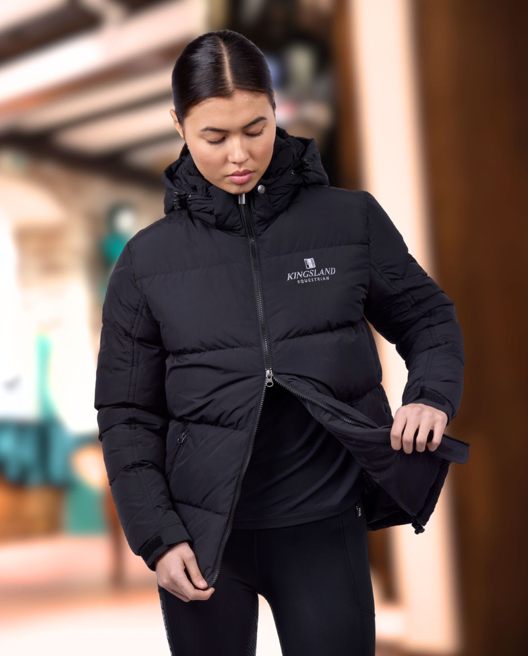 Kingsland »Daunenjacke Classic Black