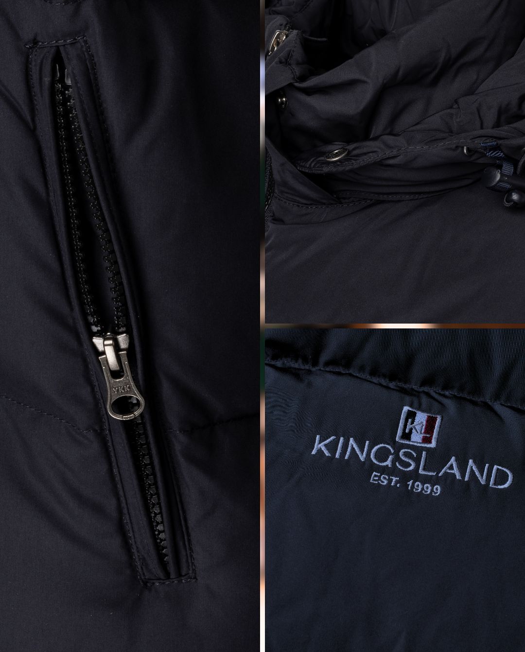 Kingsland »Daunenjacke Classic Black
