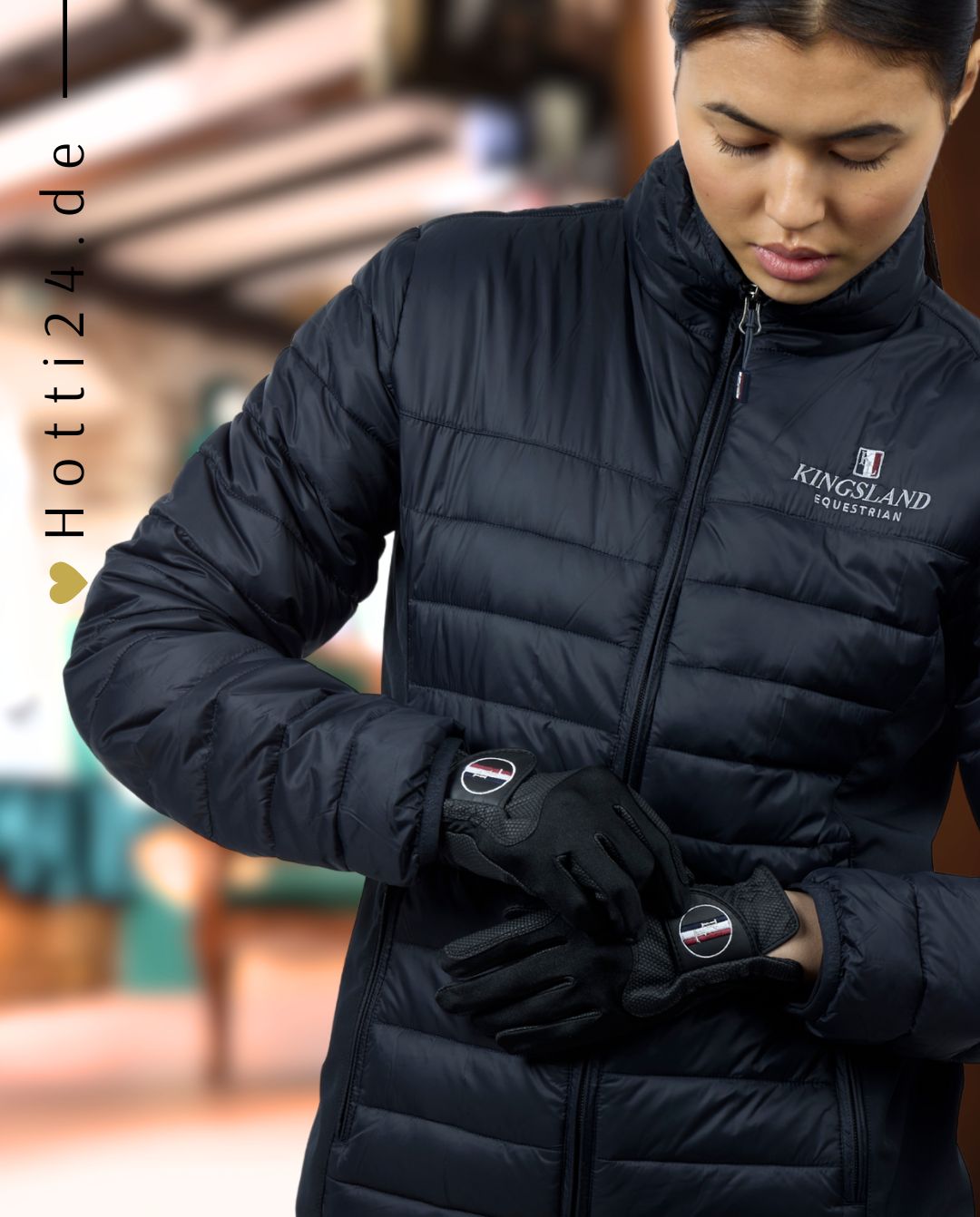 KINGSLAND »Reithandschuhe Classic Black