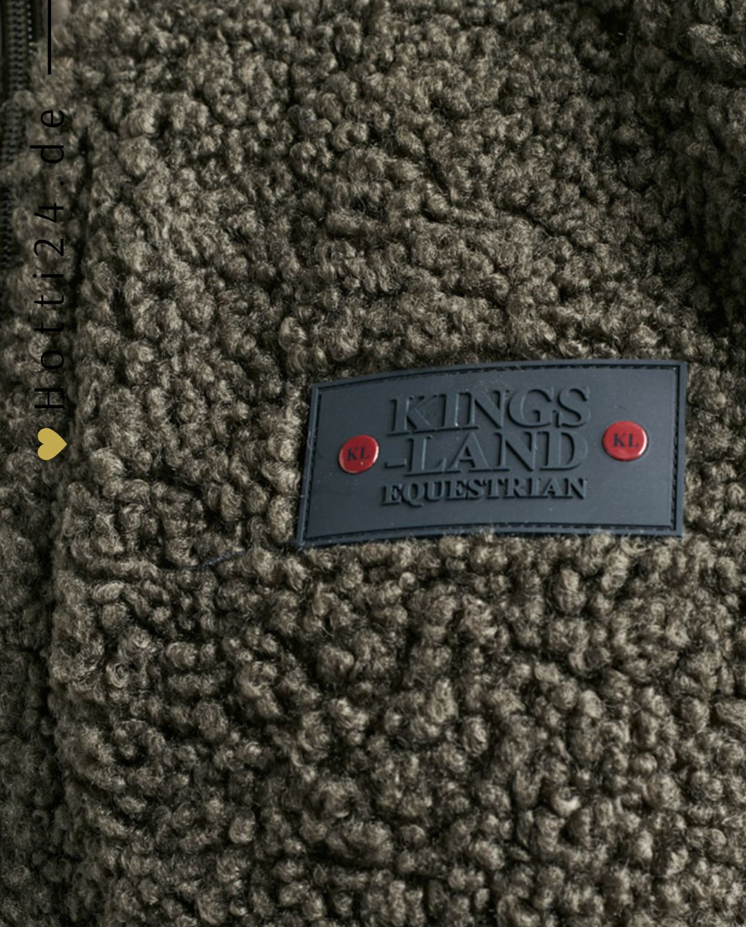 KINGSLAND »Fleecejacke Shepard KLSid Green Black Ink