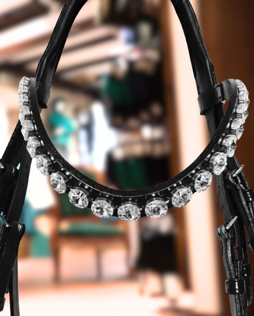 Otto Schumacher »Trense Comfort XS incl. Zügel Black Lack Silber