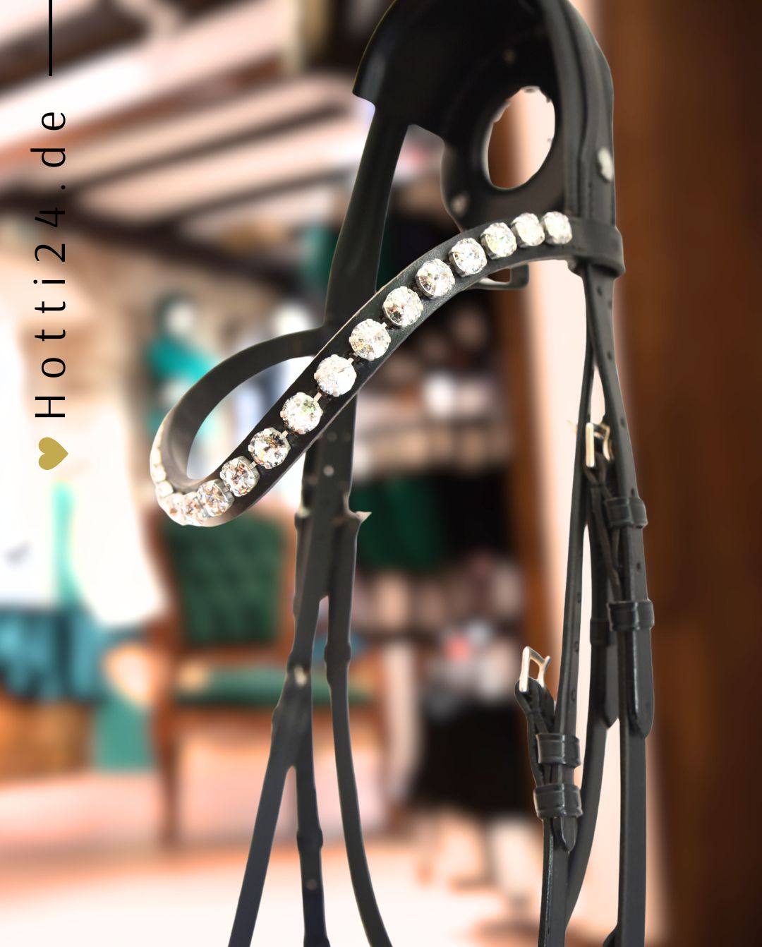 Otto Schumacher »Trense Comfort XS incl. Zügel Black Silber