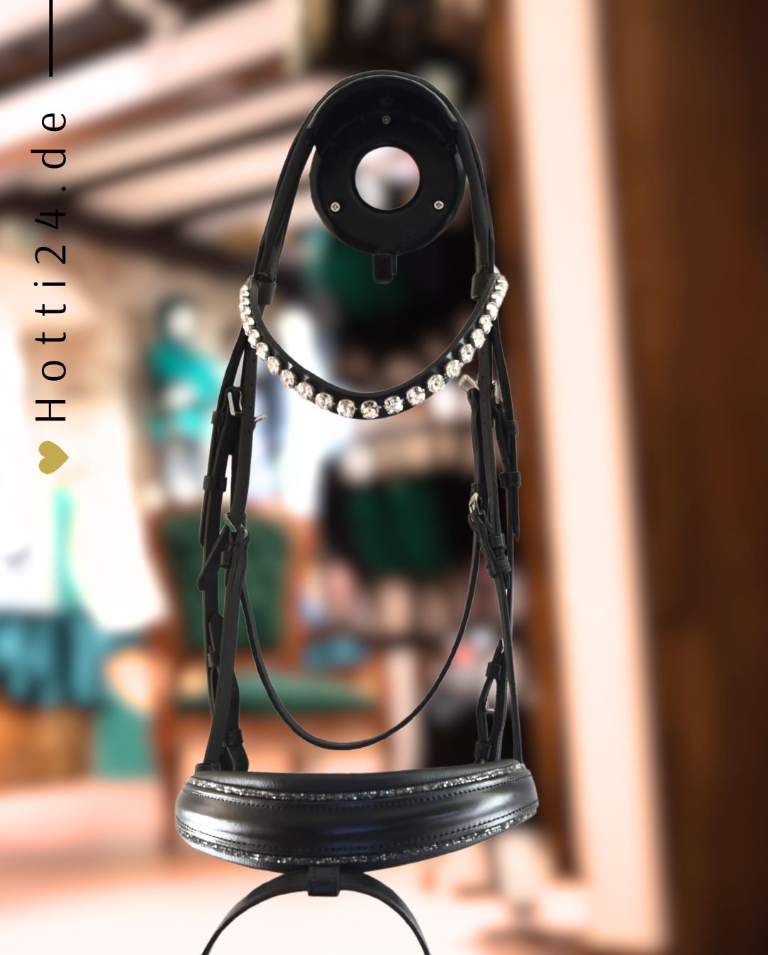 Otto Schumacher »Trense Comfort XS incl. Zügel Black Silber