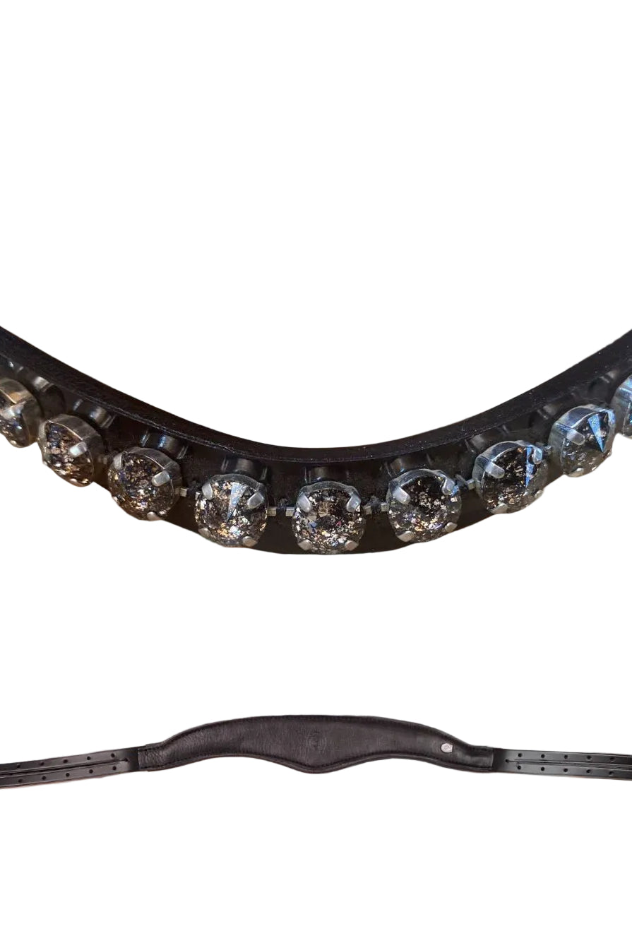 Otto Schumacher "Tokyo Curb Bridle incl. Reins Patent Leather Black