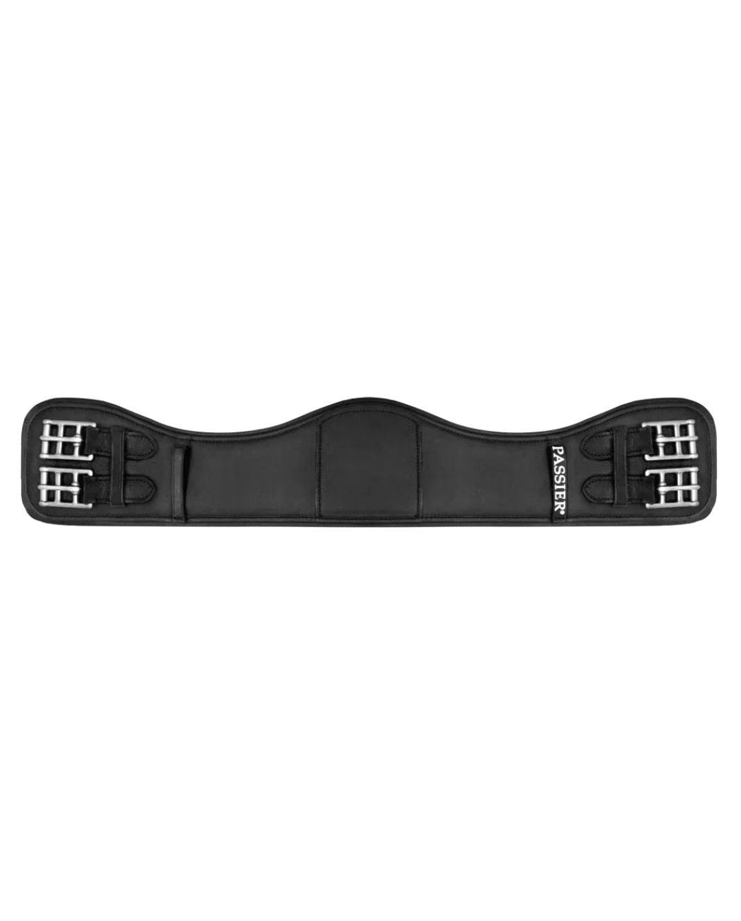 Passier Curved Dressage Girth Leather Black