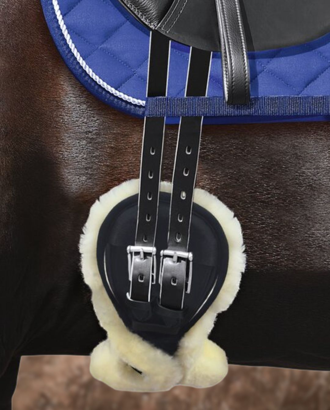 Passier »Sattelgurtbezug Lammfell für Blu Wave Natur