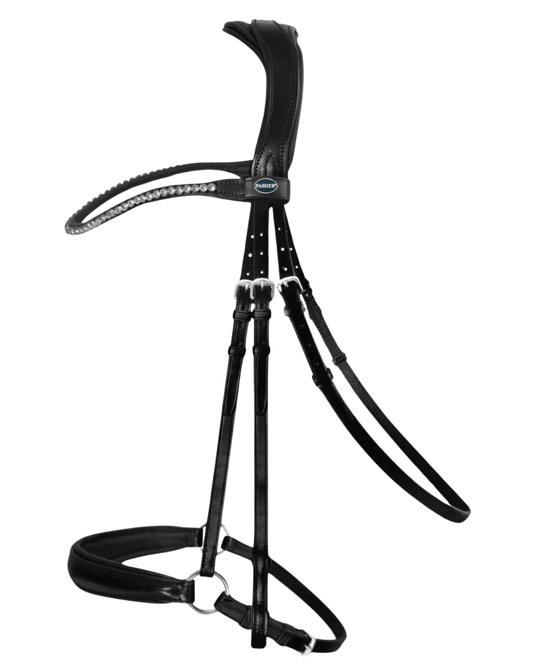 Passier »Trense Confidence Black Clear Crystals