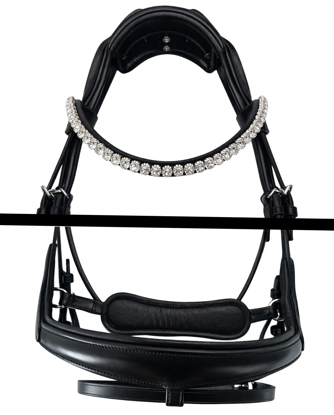 Passier »Trense Fantastic Black Clear Crystals