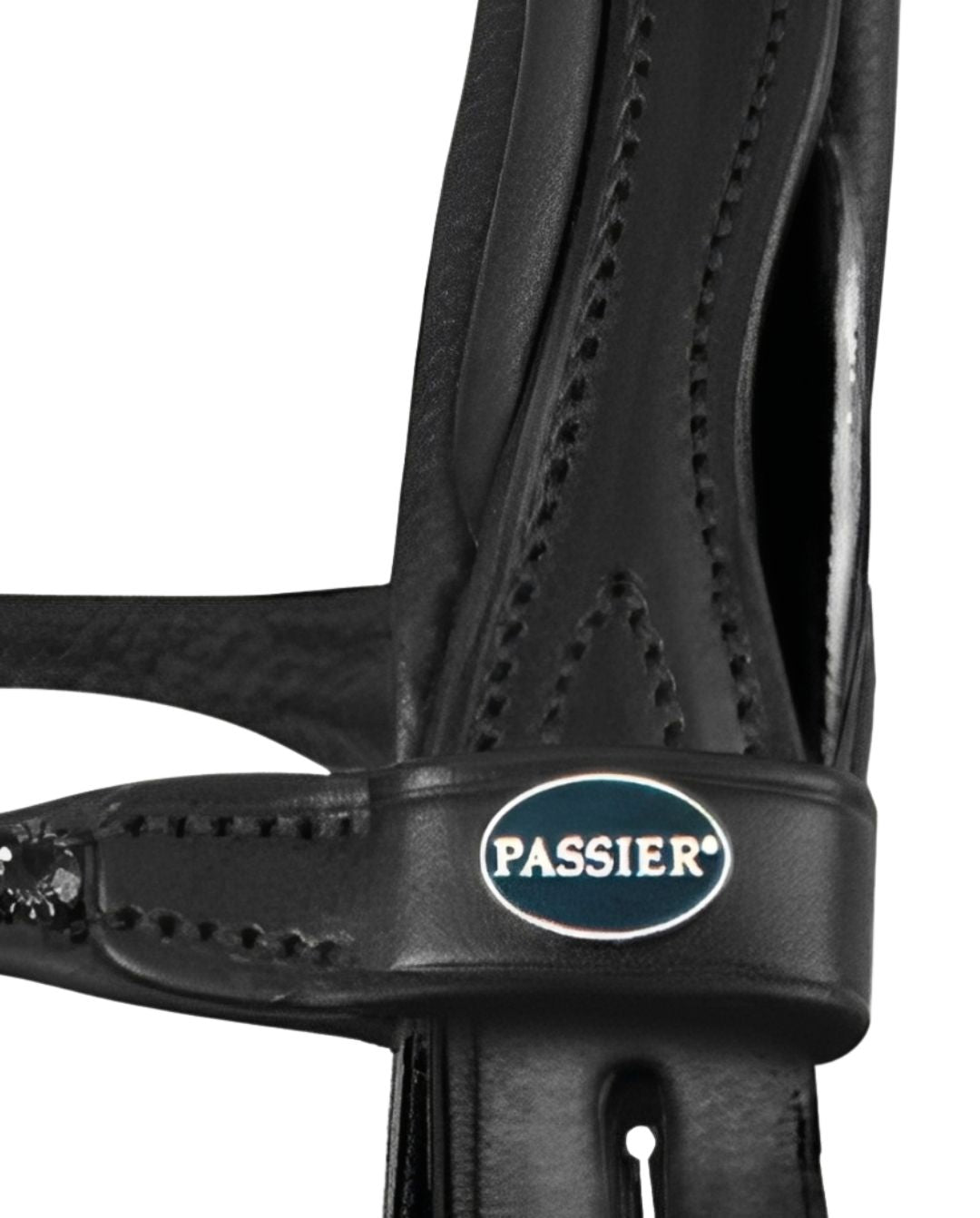 Passier »Trense Shadow Lack Black Graphite Crystals