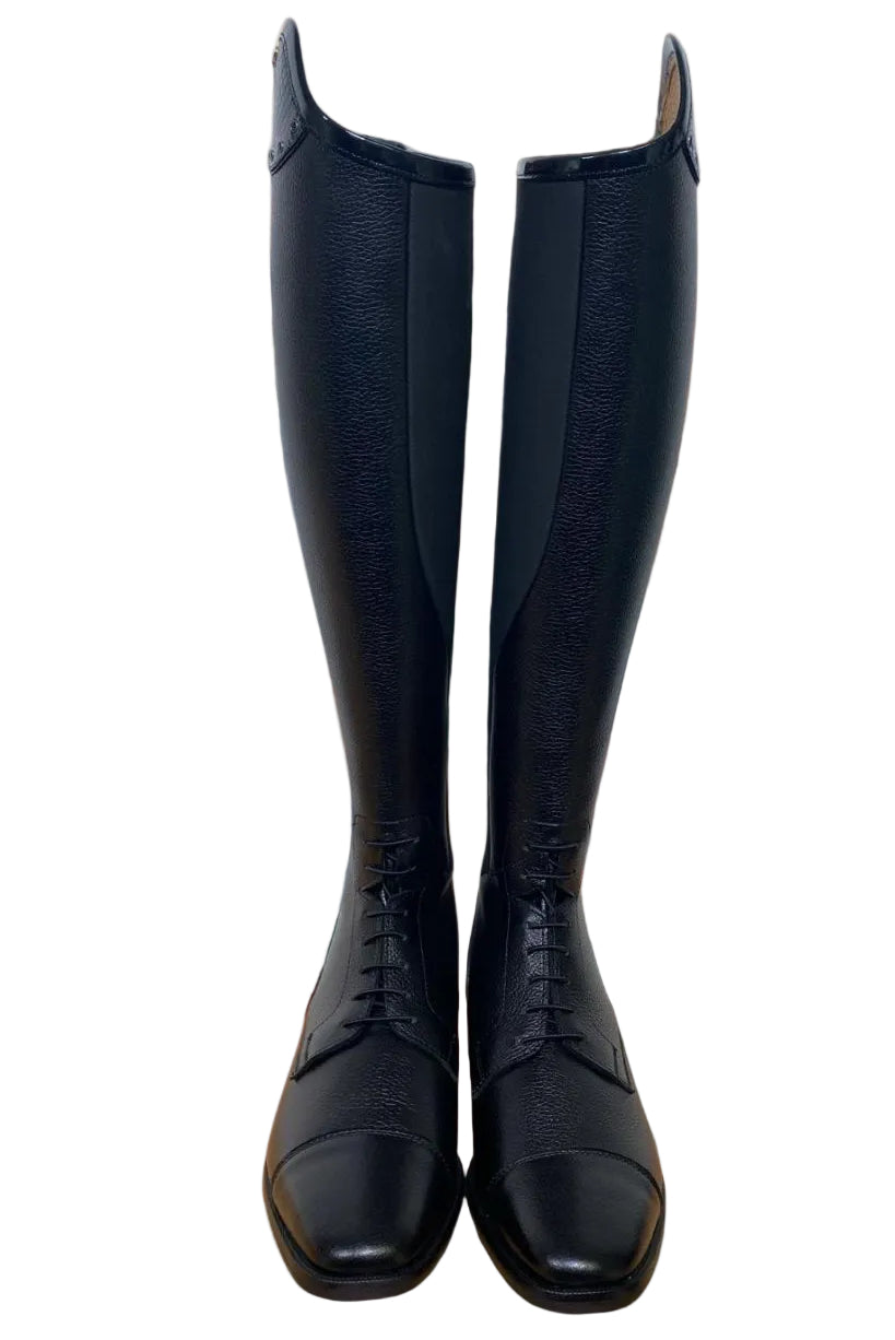 Petrie Reitstiefel Luca Black Croco