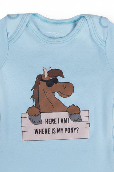 QHP Baby Body Blau