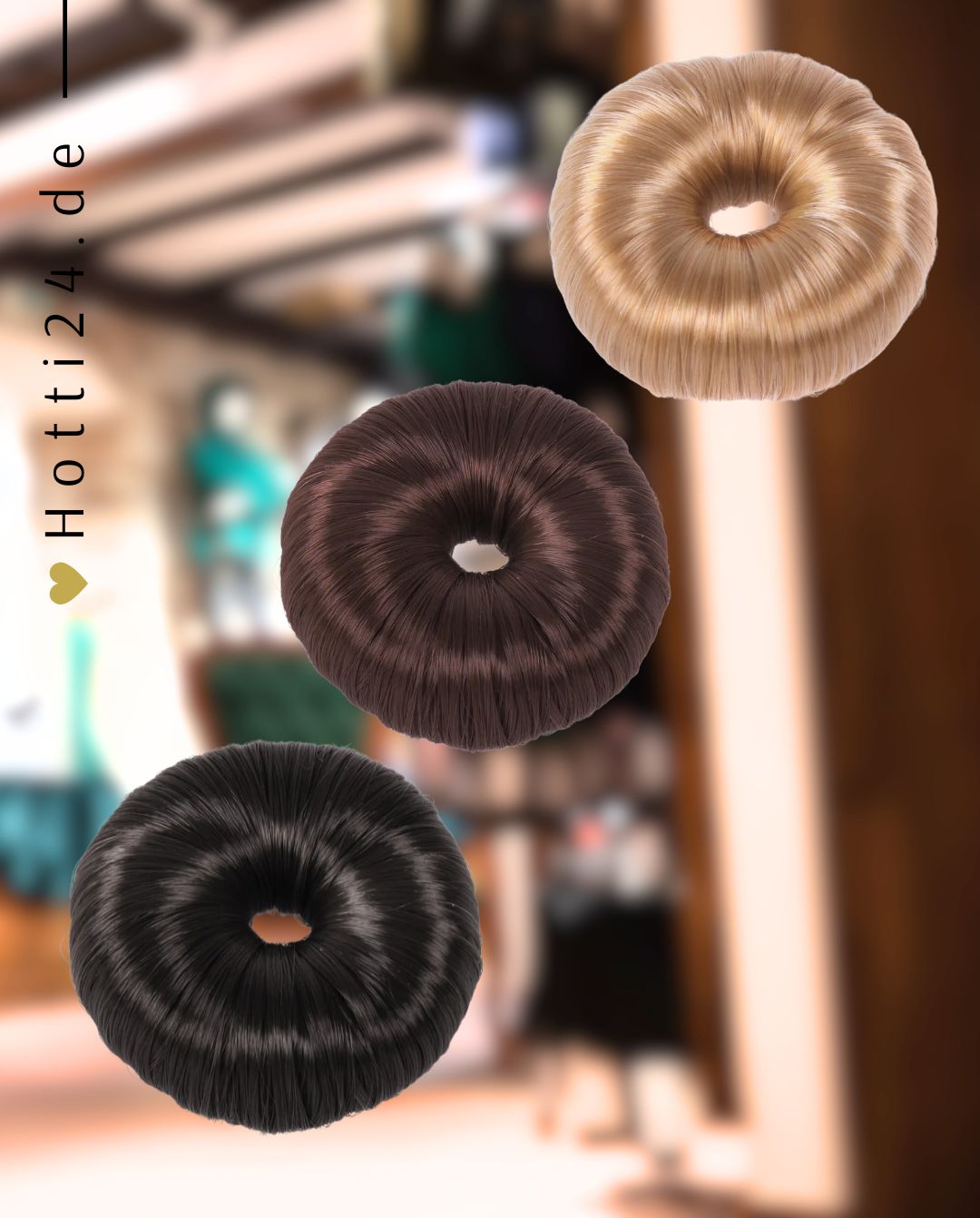 QHP »Haargummi Knotenring