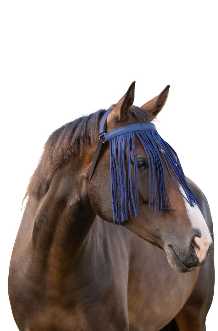 QHP Fly Fringes extra Blue