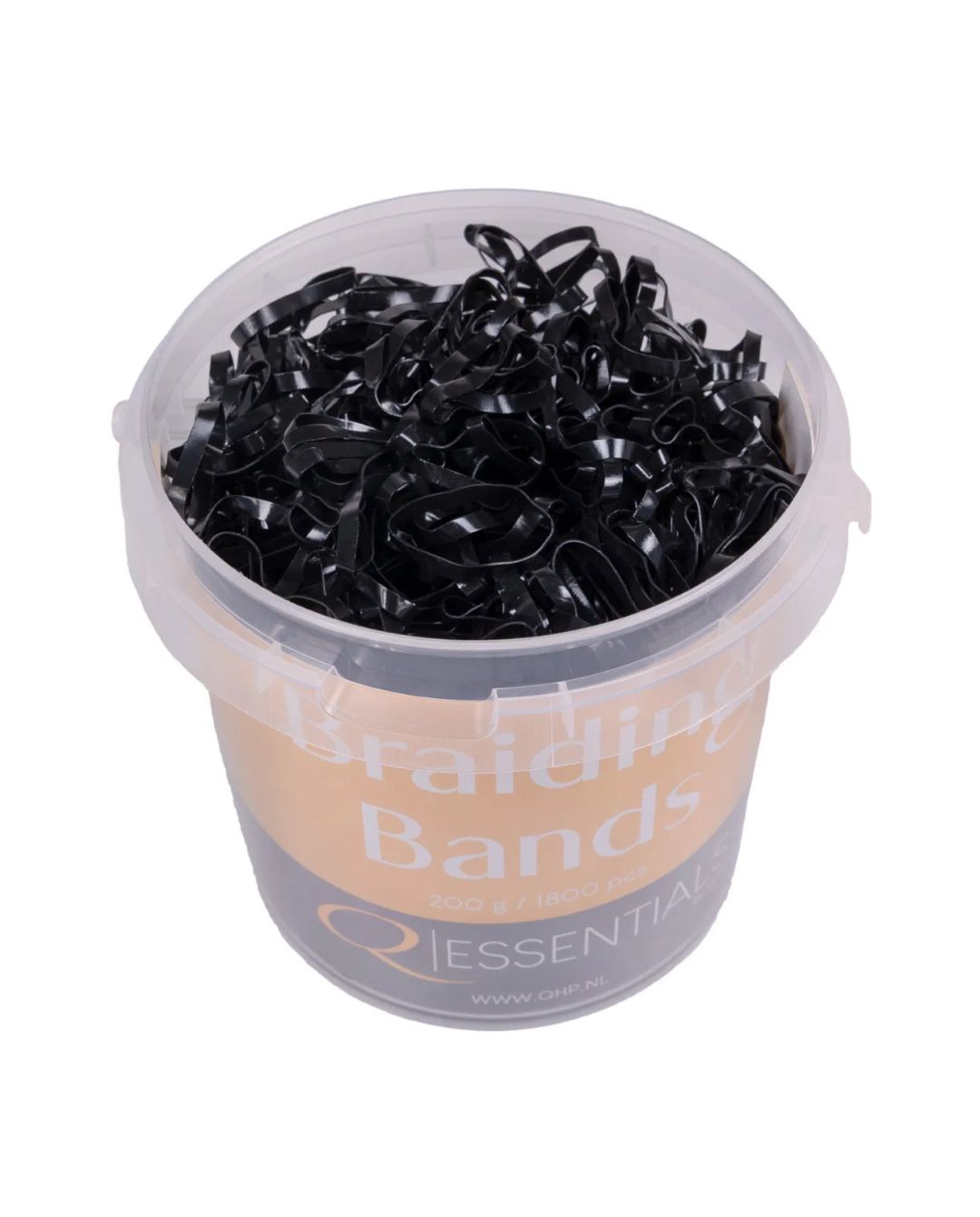 Mähnengummis Einflechtgummis 1800 Stück Black