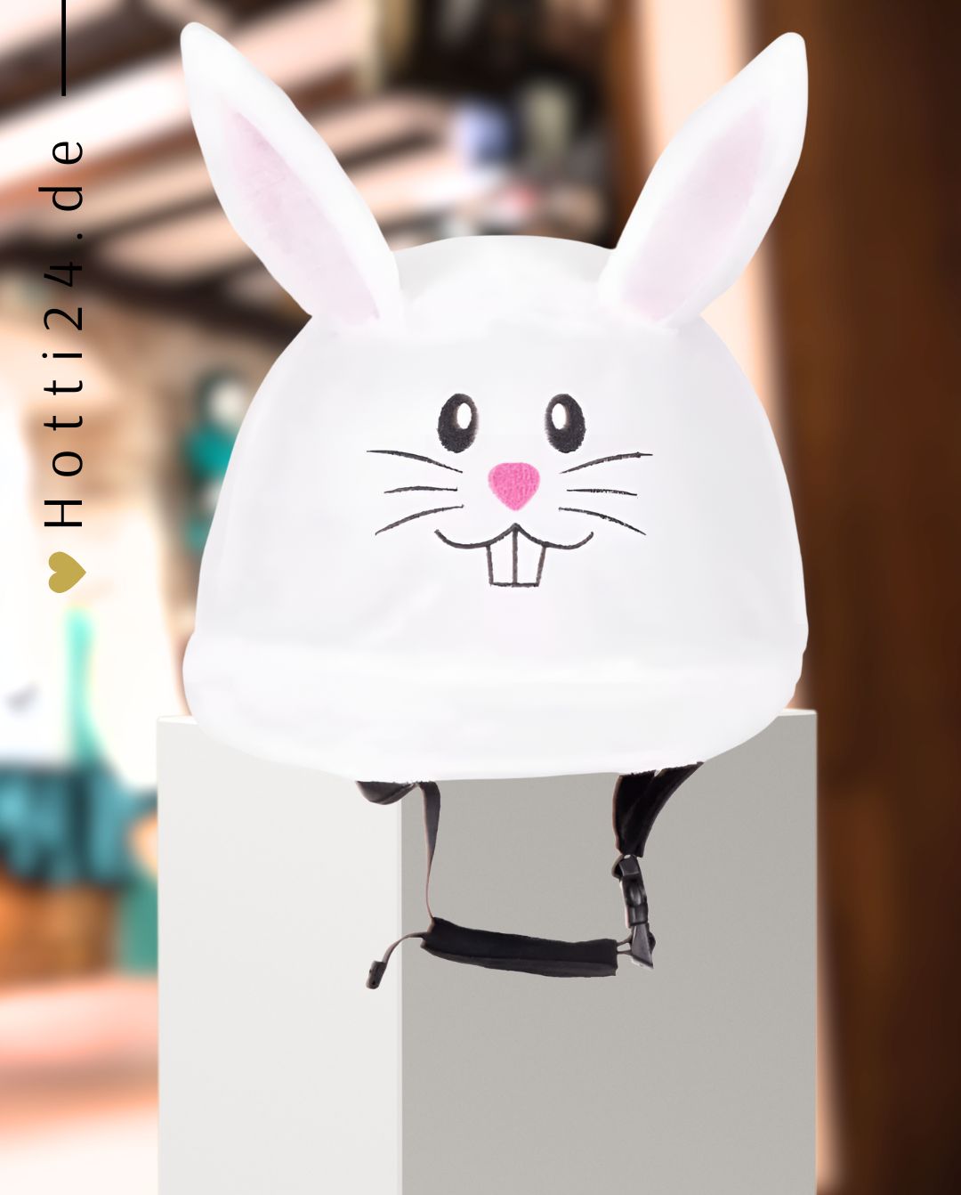 QHP »Reithelm Überzug Osterhase -