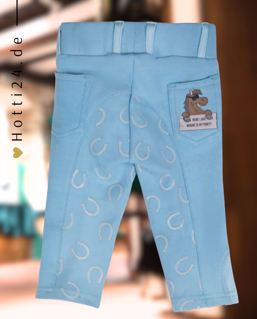 QHP »Reithose Baby Bobby Blau