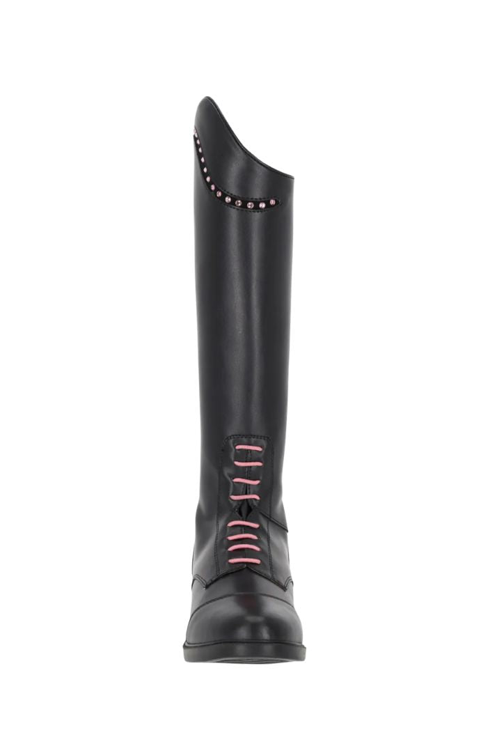 QHP Reitstiefel Lucky Start Junior Schwarz