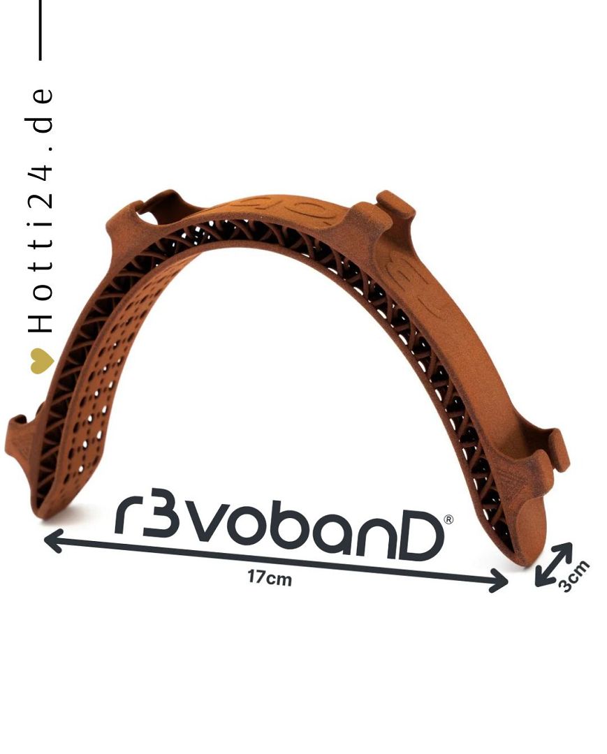 Pferdepolster mit dem Namen "r3vobanD" in der Farbe Braun. Verbessert deine Verbindung zu deinem Pferd . . . spüre den Unterschied. Erhältlich unter www.Hotti24.de.