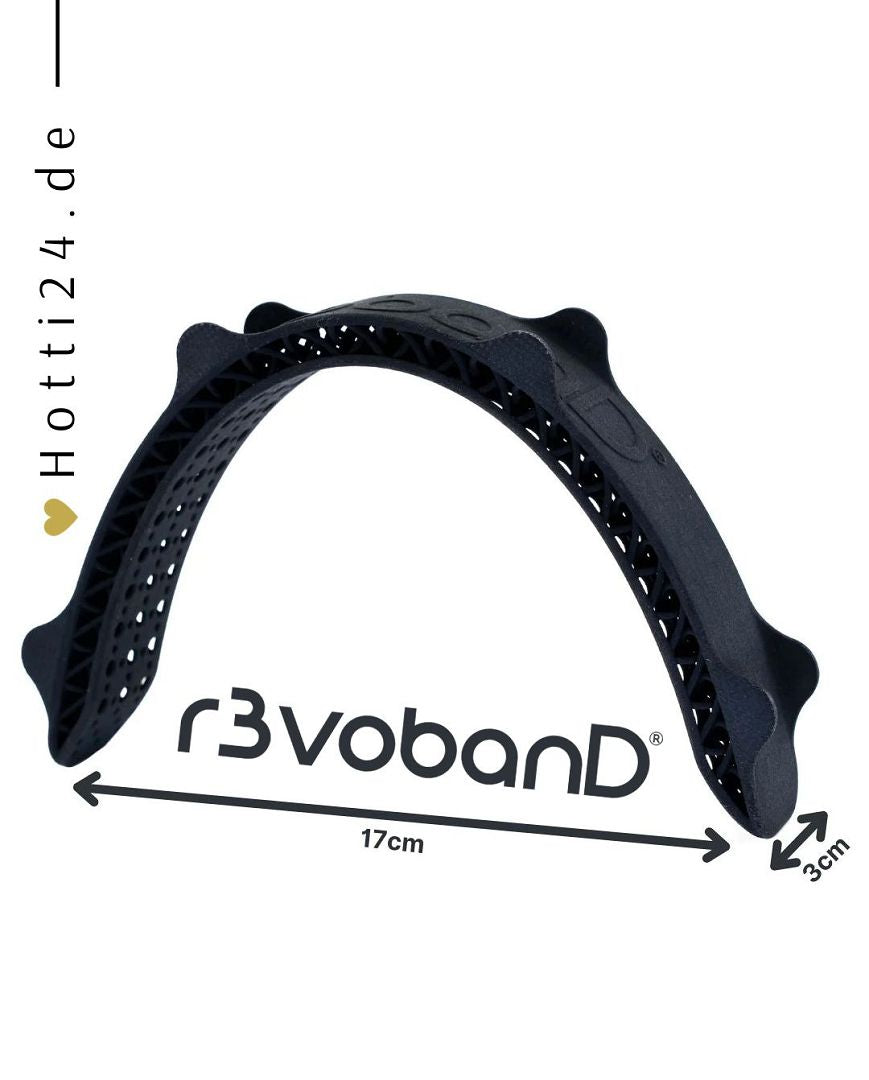 Pferdepolster mit dem Namen "r3vobanD" in der Farbe Schwarz. Verbessert deine Verbindung zu deinem Pferd . . . spüre den Unterschied. Erhältlich unter www.Hotti24.de.