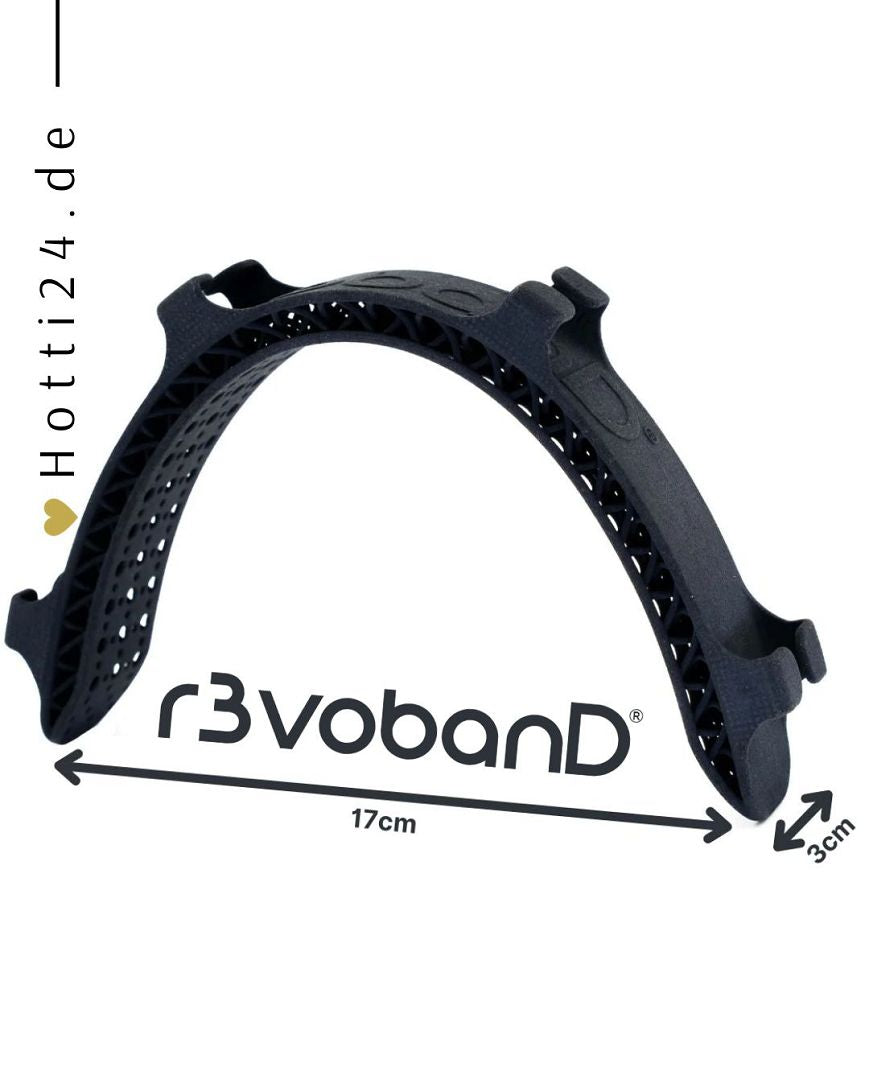 Pferdepolster mit dem Namen "r3vobanD" in der Farbe Schwarz. Verbessert deine Verbindung zu deinem Pferd . . . spüre den Unterschied. Erhältlich unter www.Hotti24.de.