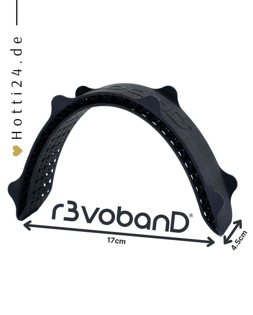 Pferdepolster mit dem Namen "r3vobanD" in der Farbe Schwarz. Verbessert deine Verbindung zu deinem Pferd . . . spüre den Unterschied. Erhältlich unter www.Hotti24.de.