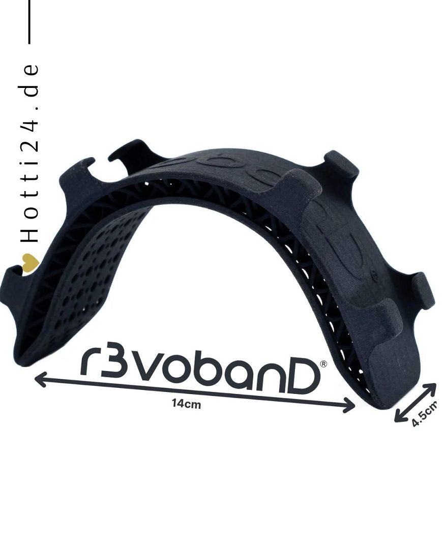 Pferdepolster mit dem Namen "r3vobanD" in der Farbe Schwarz. Verbessert deine Verbindung zu deinem Pferd . . . spüre den Unterschied. Erhältlich unter www.Hotti24.de.