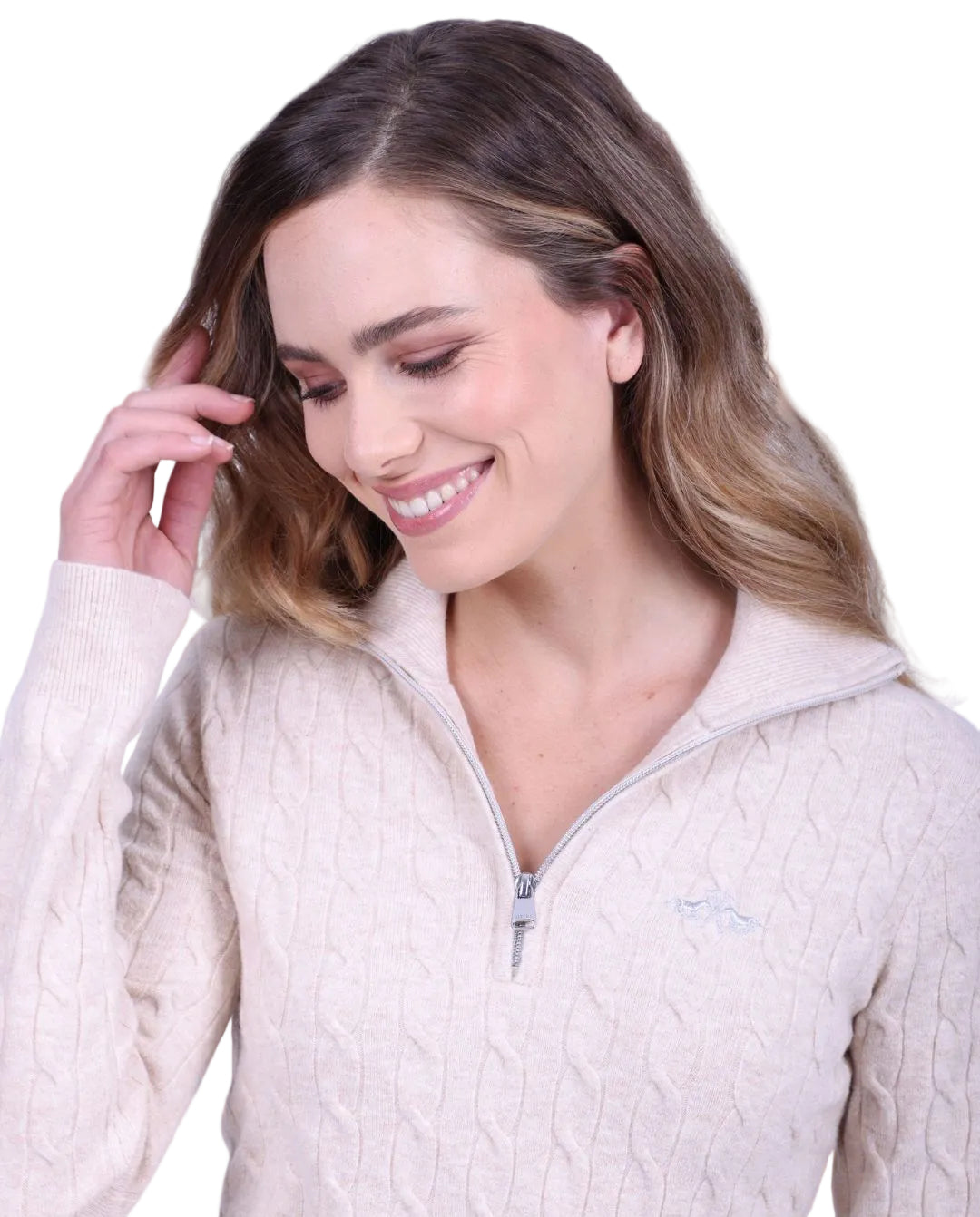 HV Polo "Pullover HVPLuna Sand Melange
