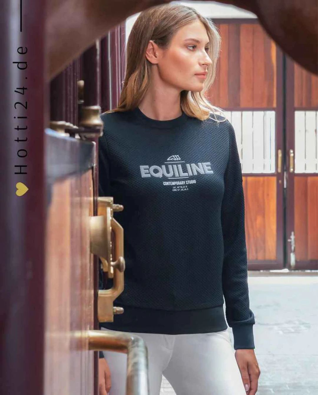 EQUILINE »Sweatshirt Camiliac Blue