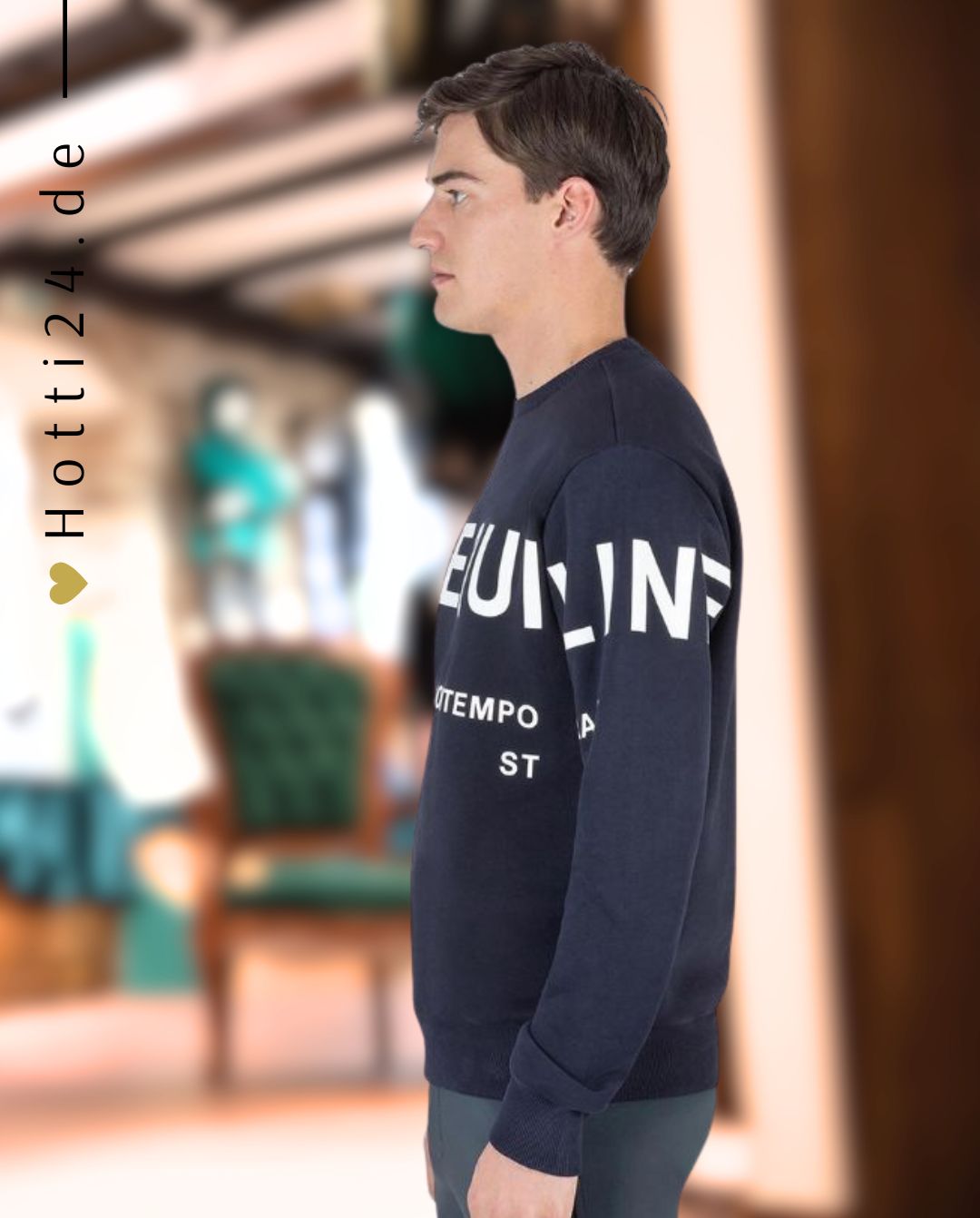 EQUILINE »Sweatshirt Calic Blue