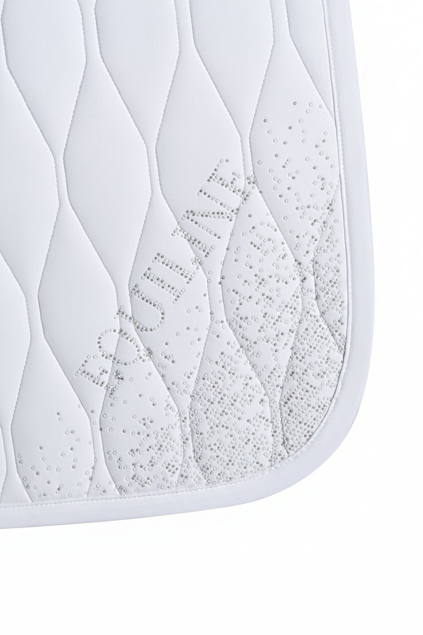 EQUILINE »Dressage Saddle Pad Gisgeg White