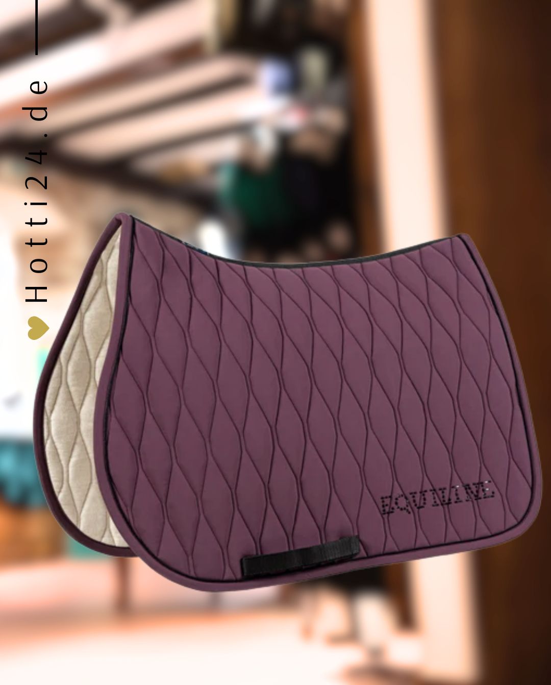 EQUILINE »Springschabracke Glack Hortensia