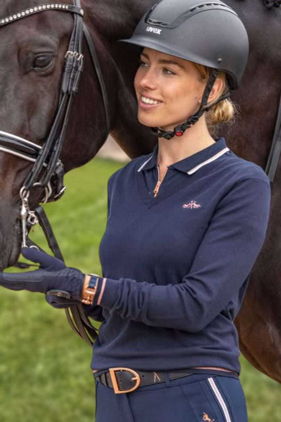 HV Polo Women's Sweater HVPDebby Navy