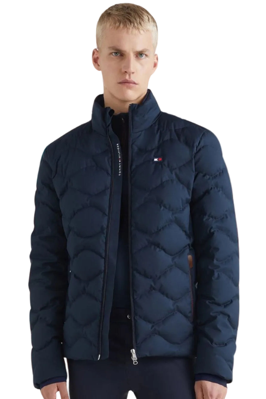 Tommy Hilfiger Equestrian Quilted Jacket Desert Sky