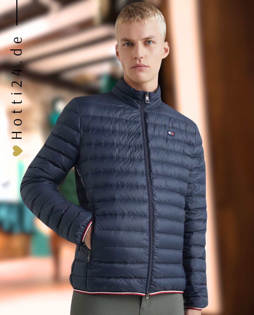 Tommy Hilfiger Equestrian »Jacke Puffer Desert Sky