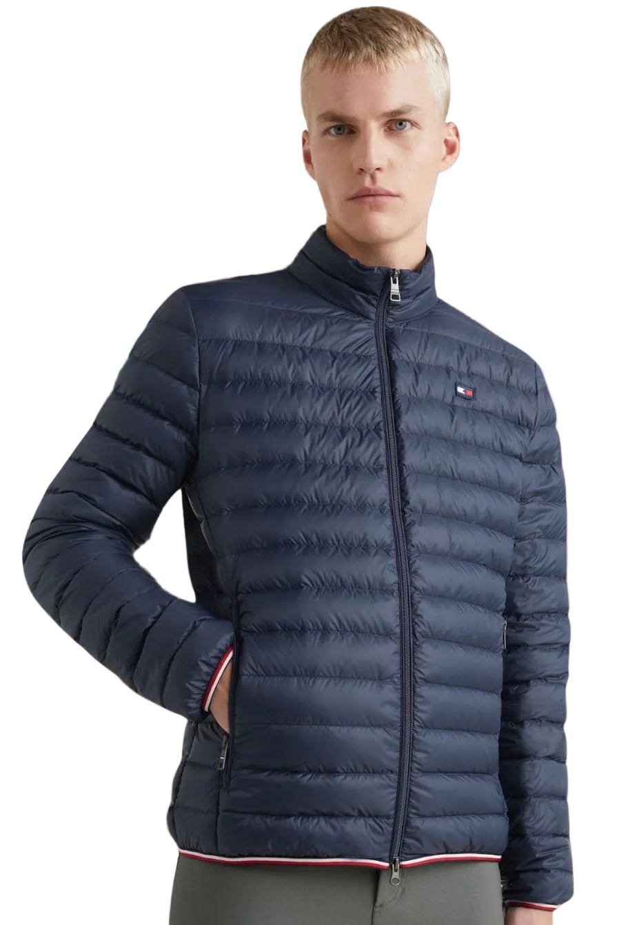 Tommy Hilfiger Equestrian Puffer Jacket Desert Sky