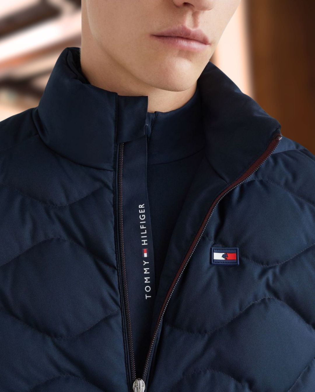 Tommy Hilfiger Equestrian »Weste Daunen Desert Sky