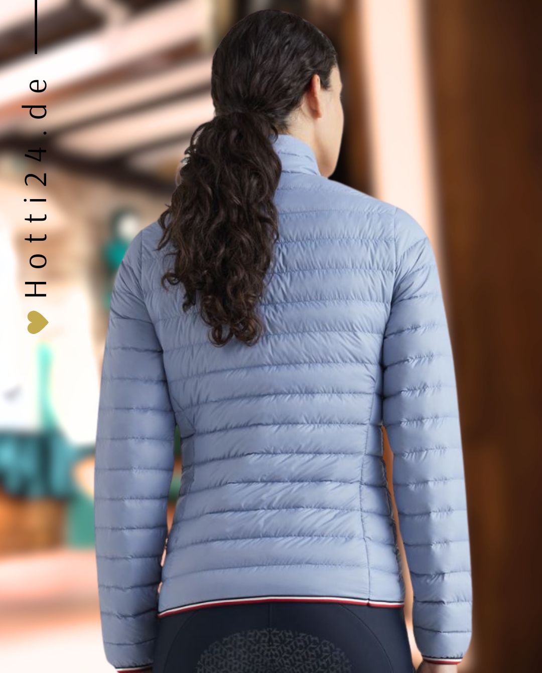 Tommy Hilfiger Equestrian »Daunenjacke Puffer Moonstone