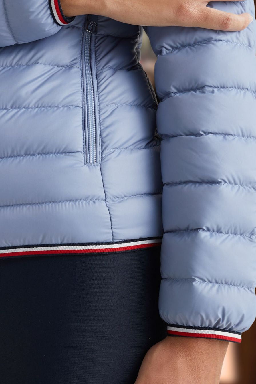Tommy Hilfiger Equestrian Down Puffer Jacket Moonstone